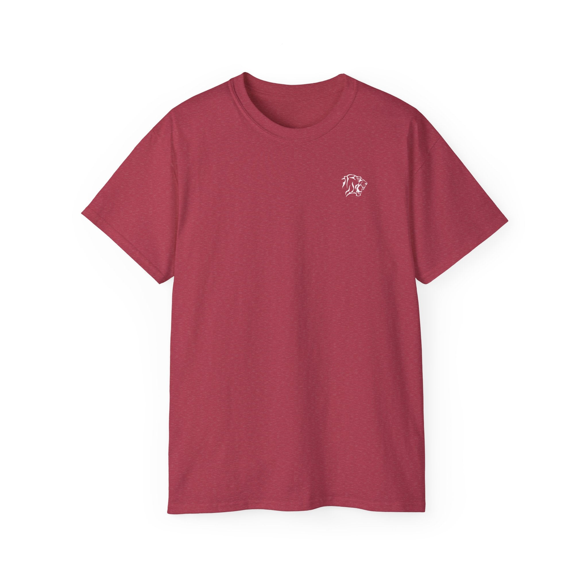 Amped Sabretooth Essential Tee – unisex cotton t-shirt by Unfazed Spirit Athletics.
